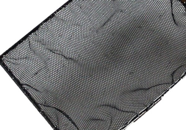 画像5: 【送料無料】【2つまで対応：ゆうパケット】根鞭柄（ねぶちえ）幅5センチ 選別網 扇型　黒色 （小） [N-7-1] (5)